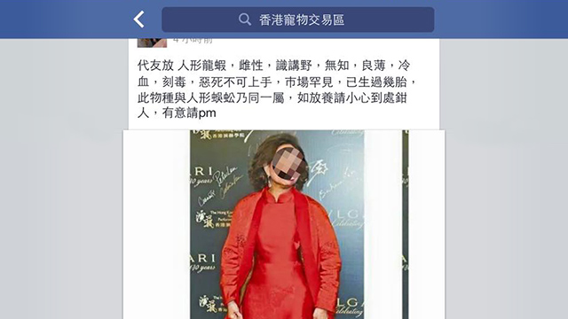 圖片來源：香港寵物交易區