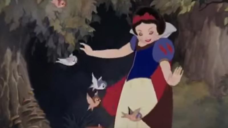 圖片來源：《Snow White and Seven Dwarfs》截圖