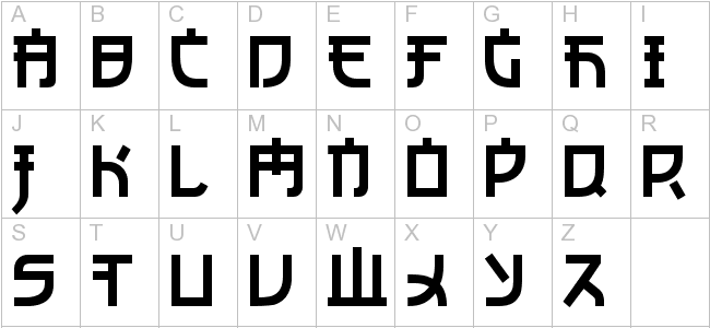 圖片來源:font.downloadatoz