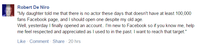 圖片來源：Robert De Nirо