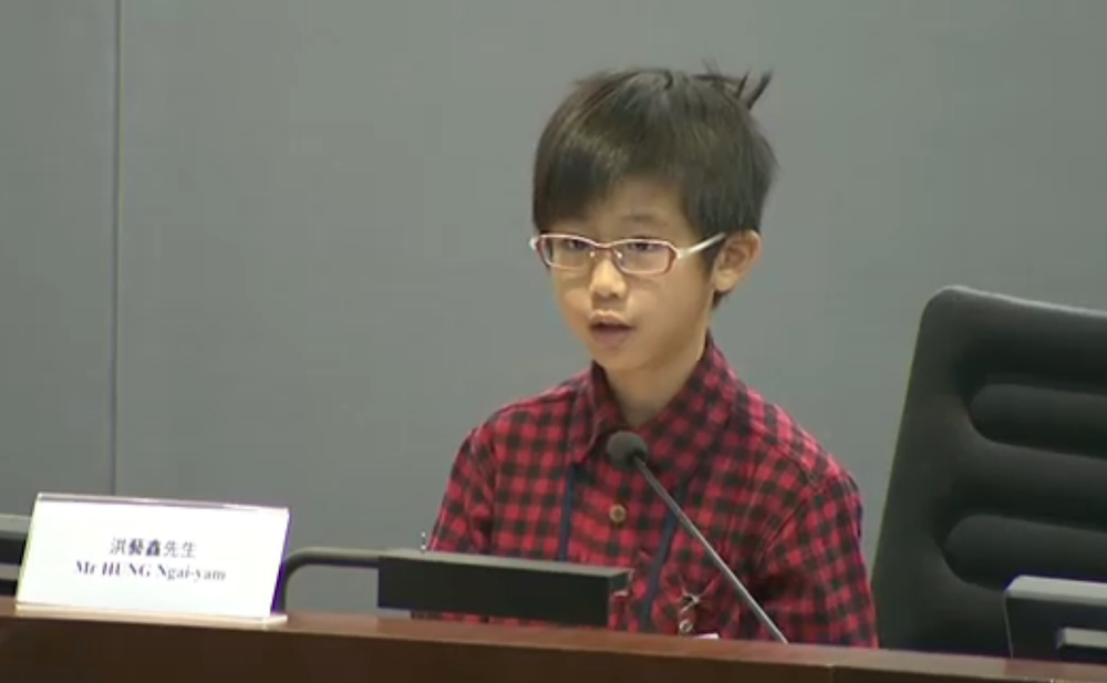 圖片來源:立法會直播截圖/立場新聞