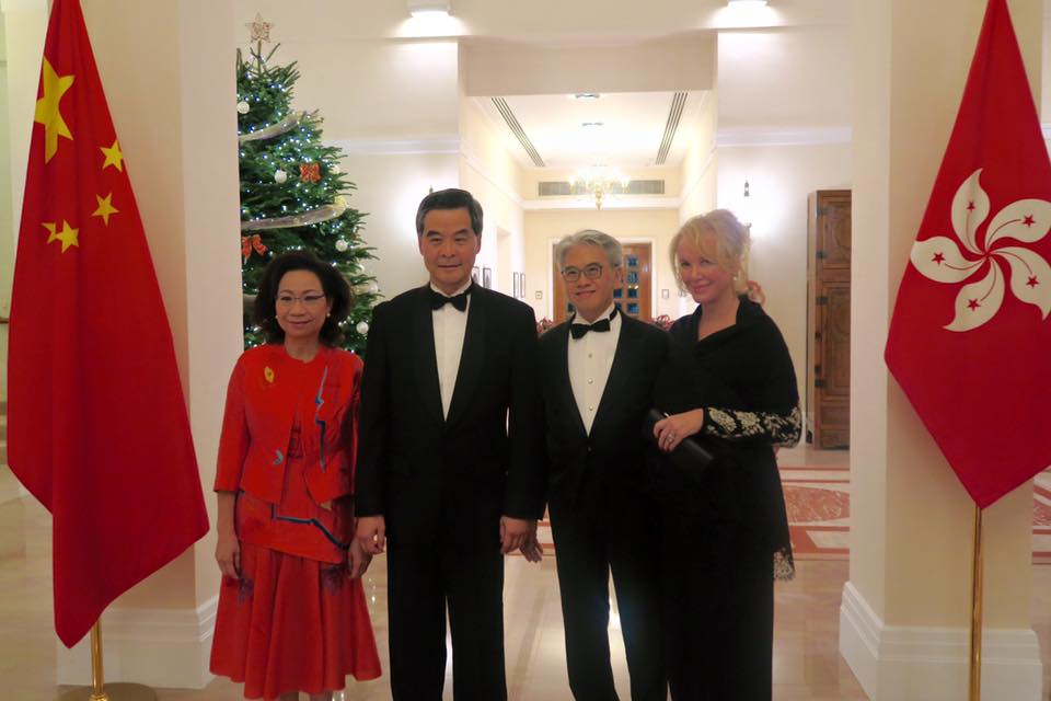 圖片來源：梁振英Facebook