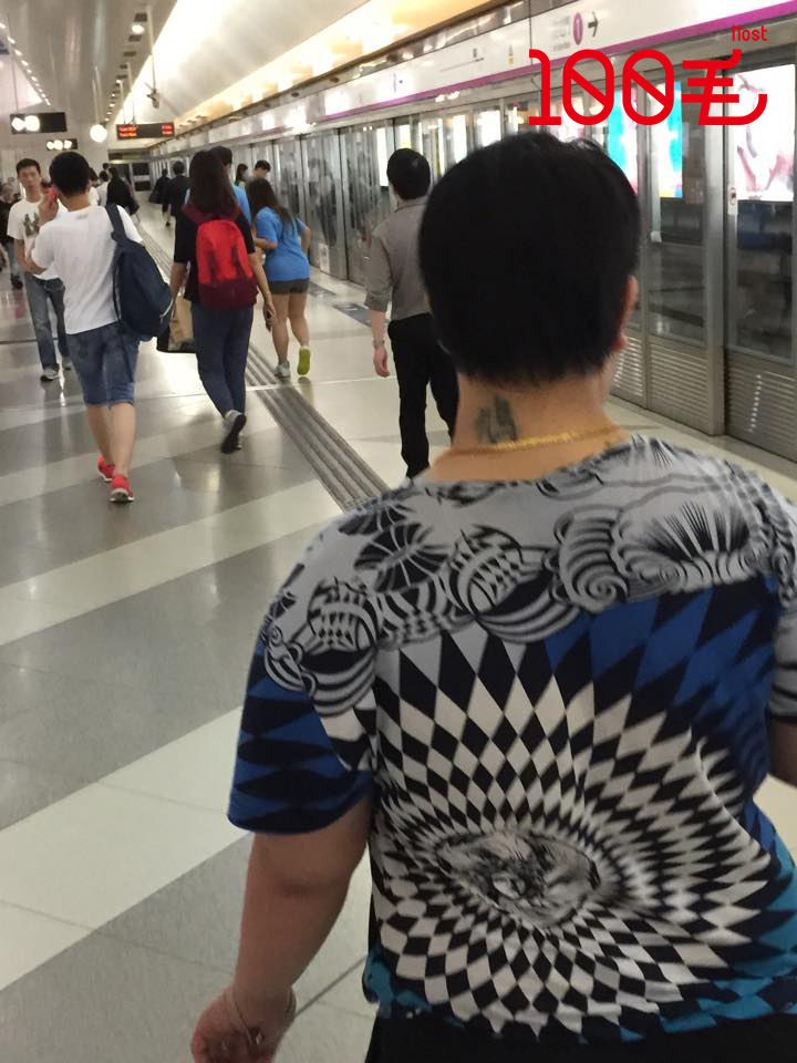 圖片來源：毛毛FD子長髮美男子