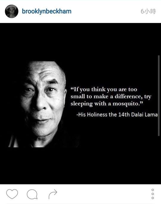 圖片來源:BrooklynBeckham/ instagram