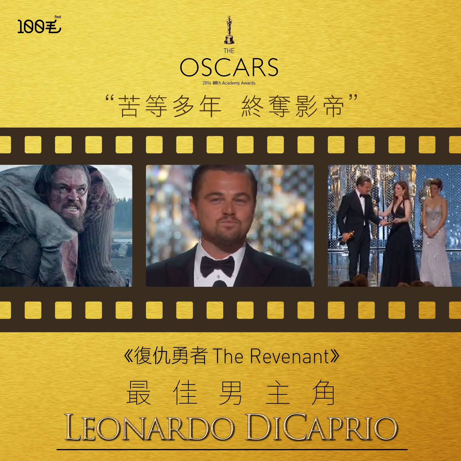 資料來源:第88屆奧斯卡金像獎