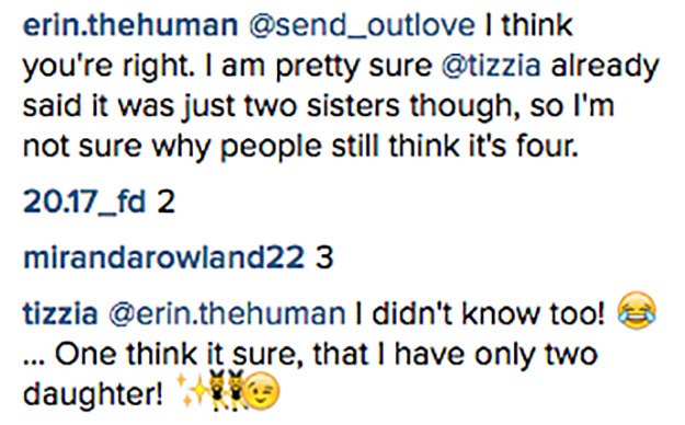 圖片來源:Tizzia/instagram