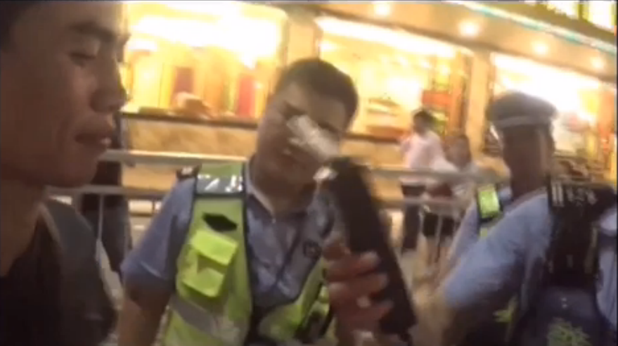 圖片來源：深圳交警/秒拍