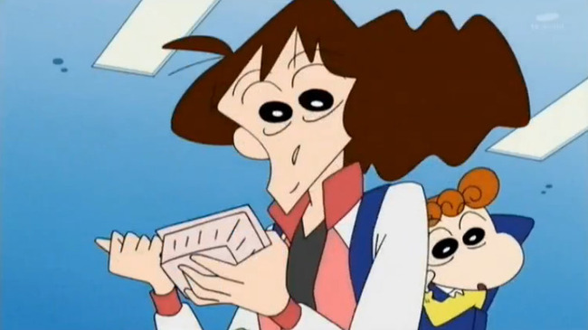 圖片來源：動畫《蠟筆小新》截圖