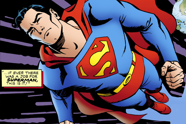 原圖來源：漫畫《Superman》