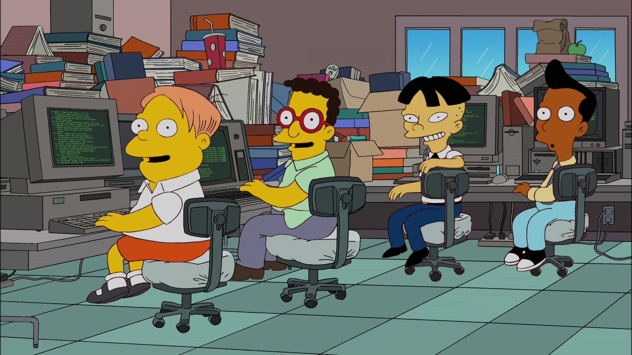 (原圖來源:動畫《Simpson》截圖)