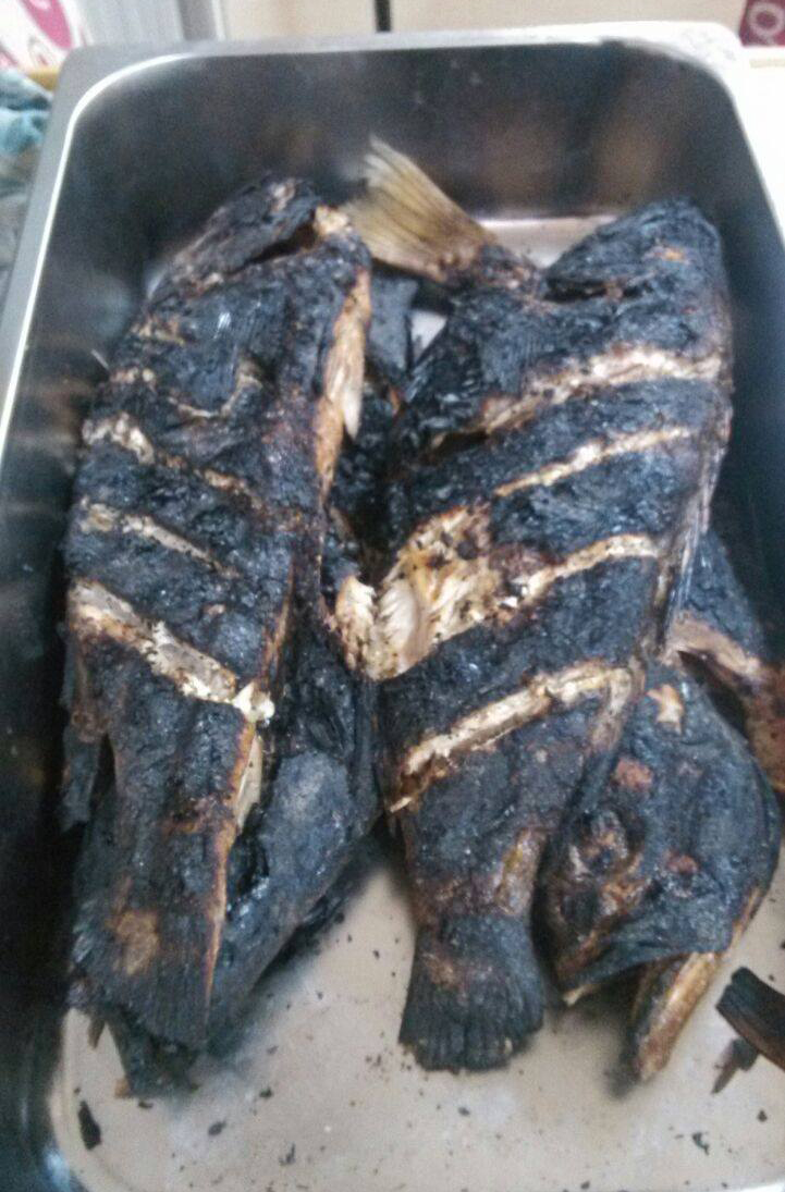 劣食之霸－燒焦烤魚