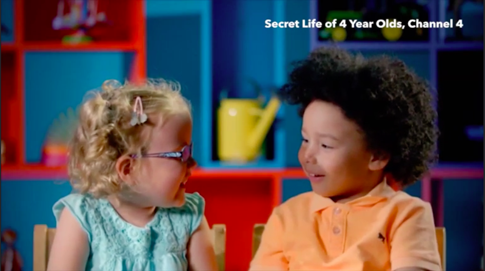 圖片來源:節目"Secret Life of 4 Year Olds" 截圖