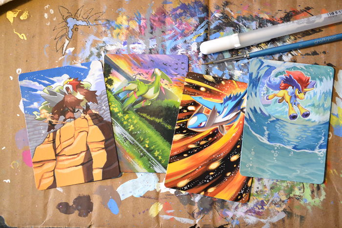 圖片來源：Lunumbra's Awesome Painted Cards